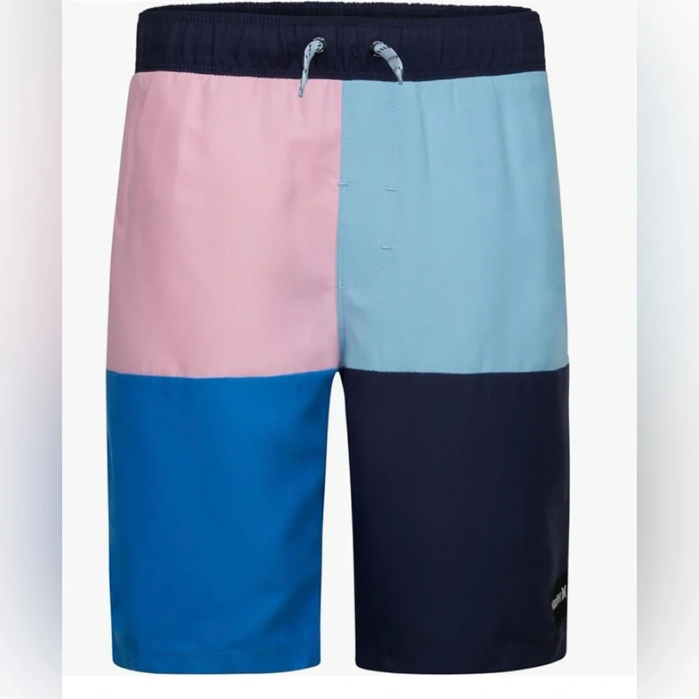 Hurley Boys Colorblock Swim Trunks - Picture 2 of 6